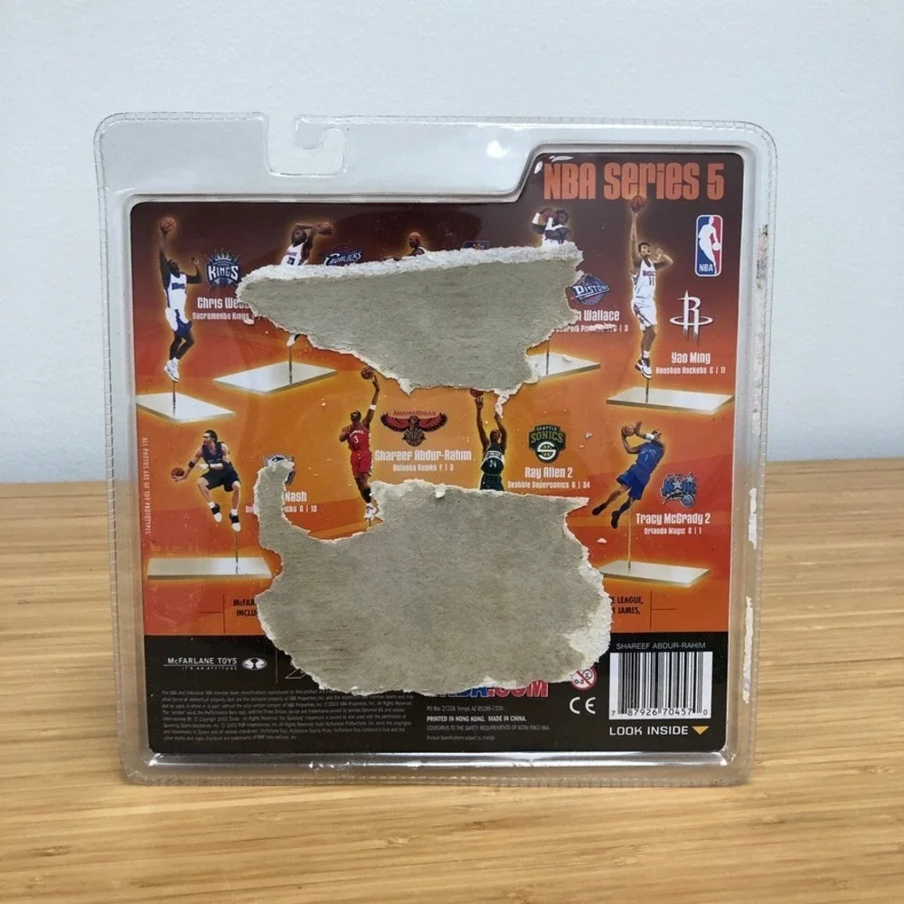 McFarlane NBA Series 5 Shareer Abdur-Rahim Atlanta Hawks‎ Figure 6
